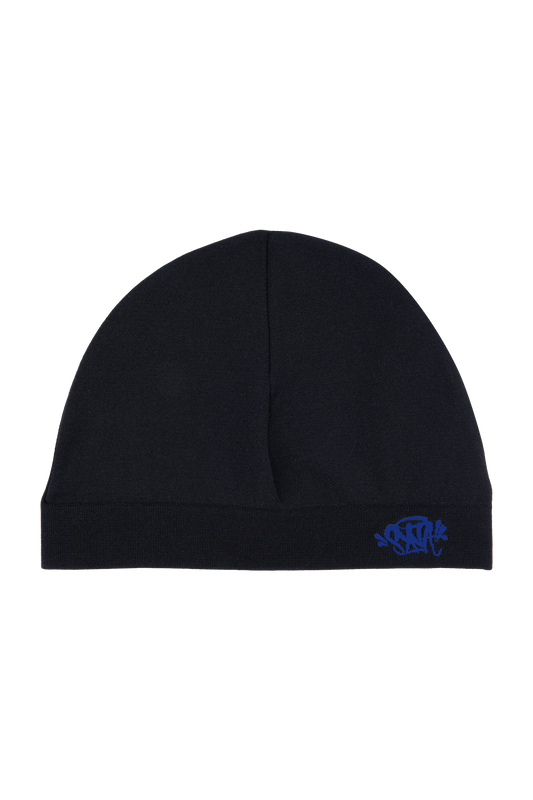 SYNA SEAMLESS HAT - BLACK/COBALT