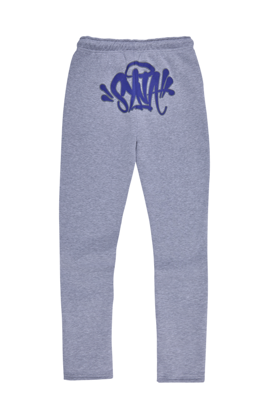 SYNA OG JOGGER - GREY MARL/COBALT